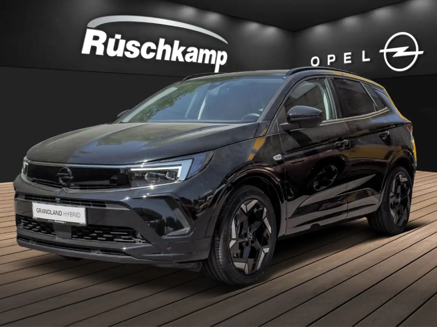 Opel Grandland GSe Plug-in Hybrid 4 Leder NAVI Kamera SHZ LHZ Zwart - 1
