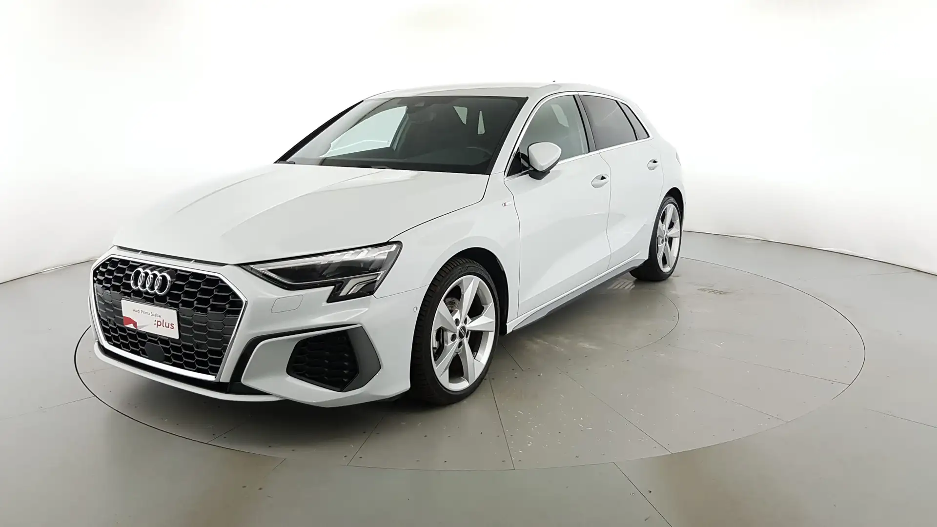 Audi A3 Sportback 35 2.0 tdi S line Edition s-tronic Weiß - 1
