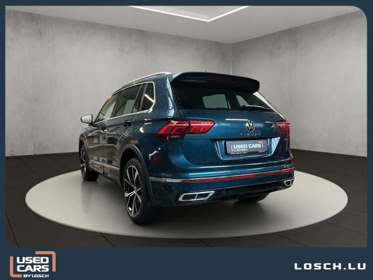 Volkswagen Tiguan R-Line+DSG+AHK+NAVI+PANO+LM20 Bleu - 2
