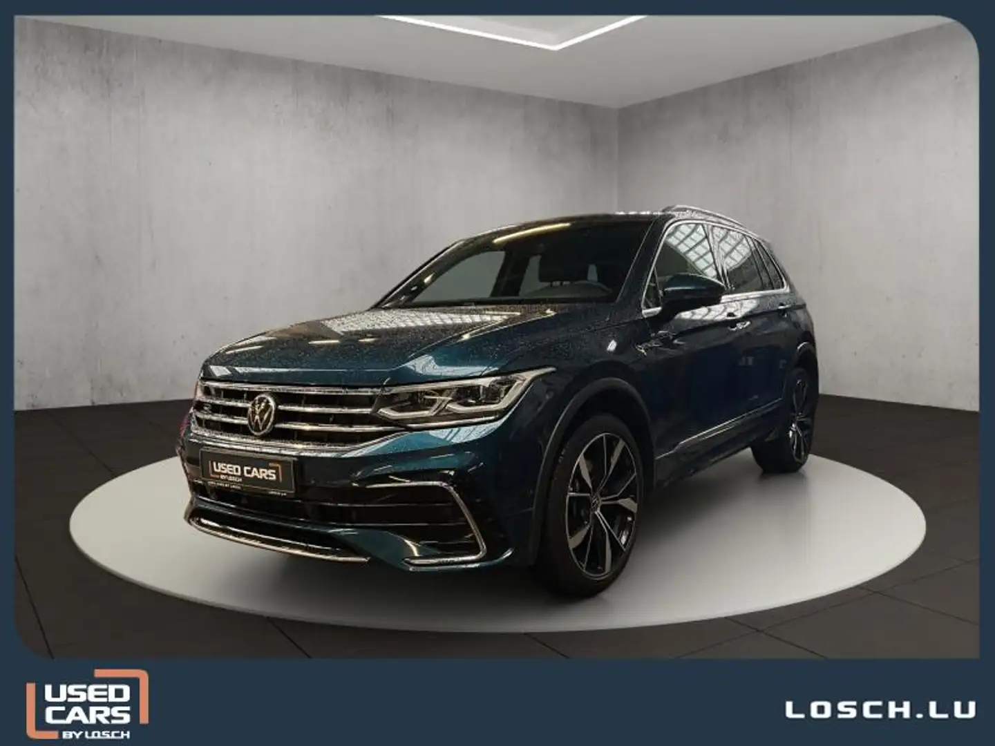 Volkswagen Tiguan R-Line+DSG+AHK+NAVI+PANO+LM20 Bleu - 1