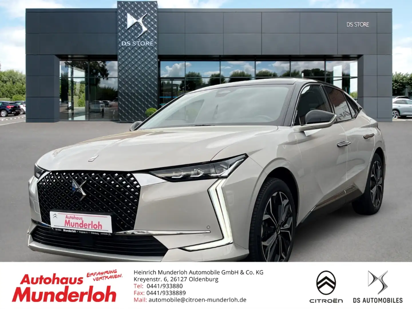 DS Automobiles DS 4 E-Tense Rivoli Hybrid 225 Plug-In HUD AHK Pano Dig Grau - 1