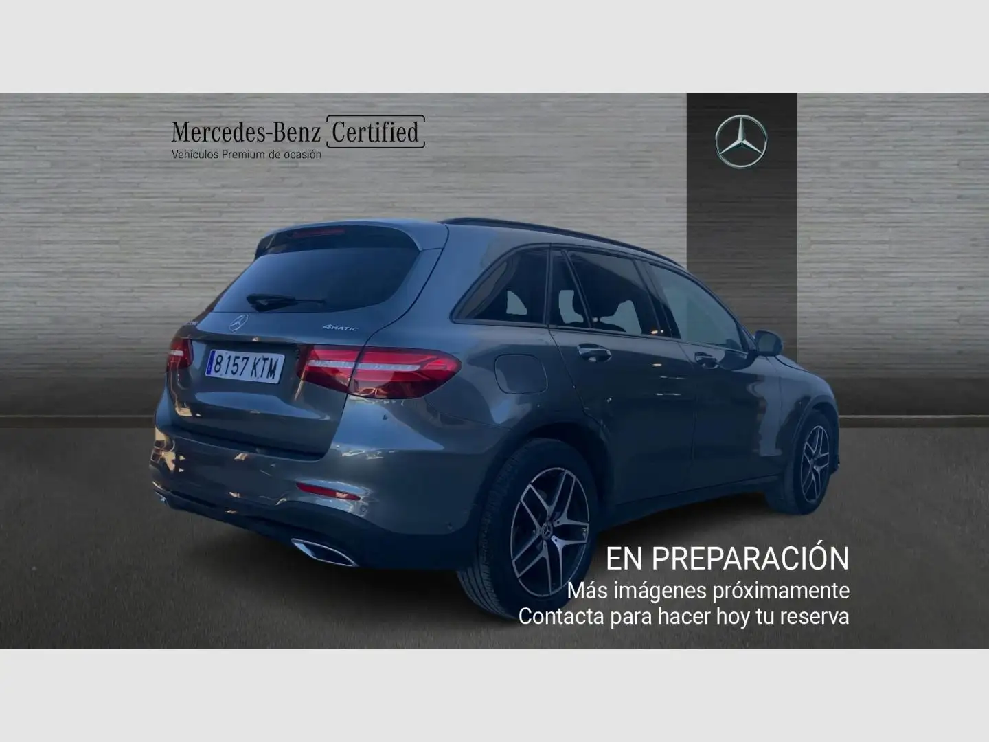 Mercedes-Benz GLC 220 220d 4Matic Aut. Gris - 2