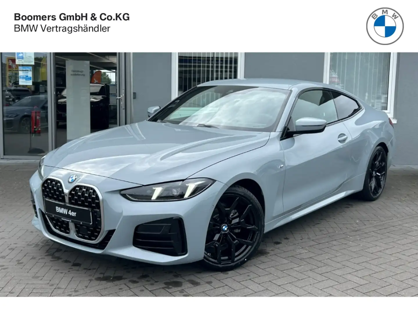 BMW 420 d Coupe M Sport 360° Driv-Assis HUD Grau - 1