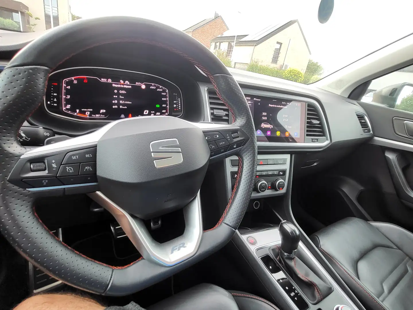 SEAT Ateca Ateca 2.0 CR TDI FR DSG (EU6AP) Noir - 2