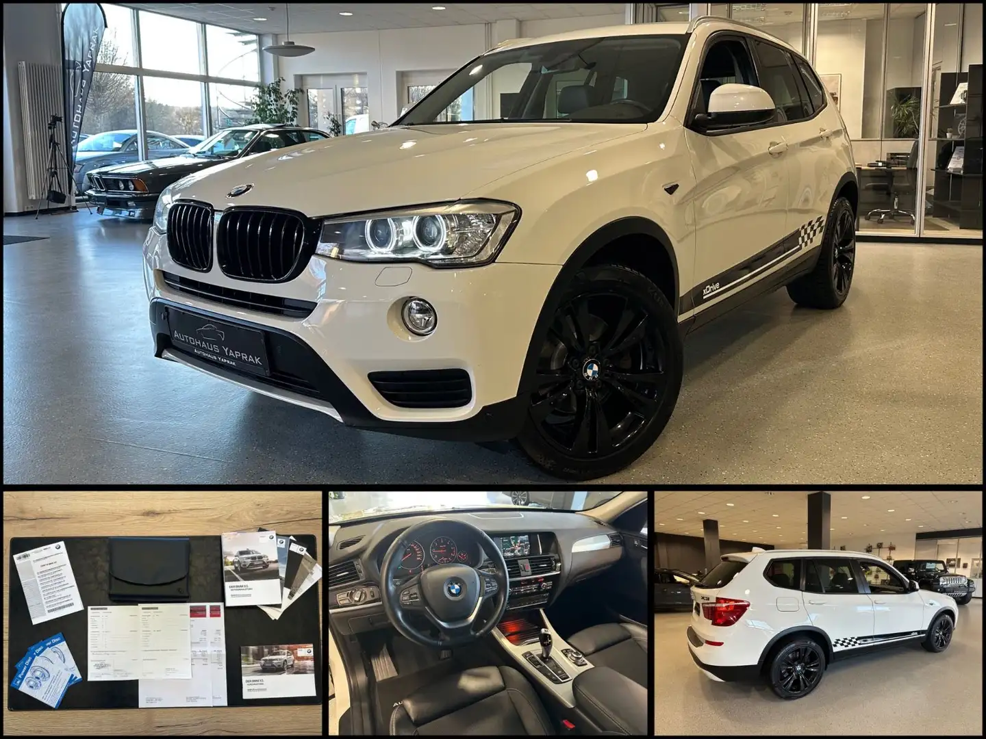 BMW X3 xDrive20d Aut.|Navi|El.Heckkl.|19"LM|Service Blanc - 1