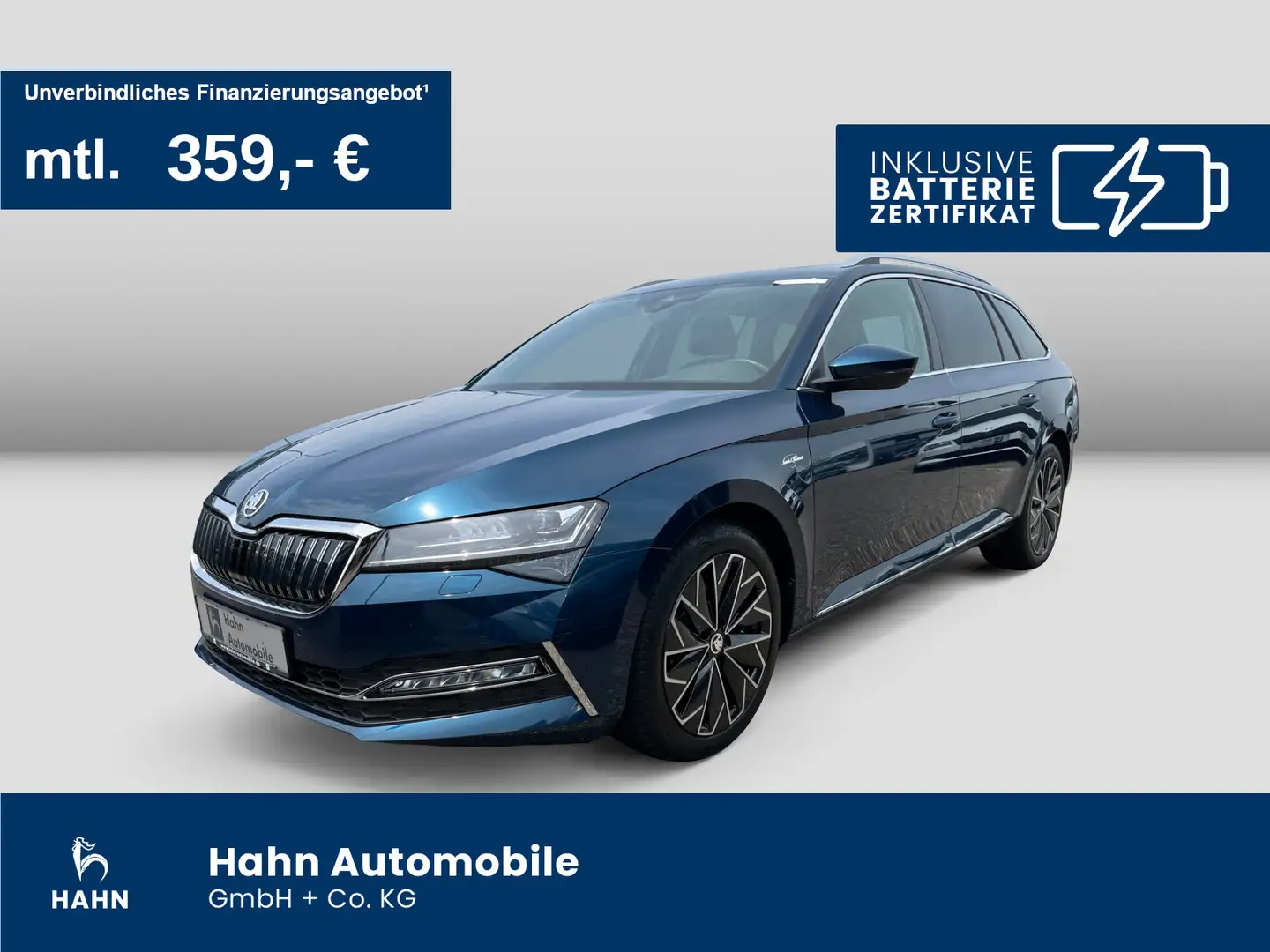 Skoda Superb Combi L&K iV 1.4TSI DSG NAVI PANO STANDHE Blau - 1