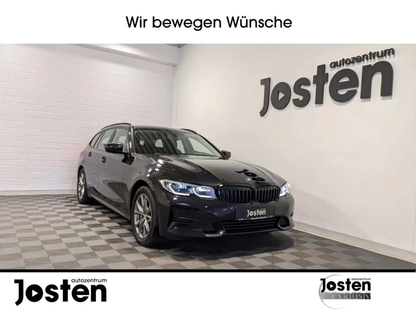 BMW 330 d xDrive Sport Line AHK LIVE INNOVATION LASER Noir - 1