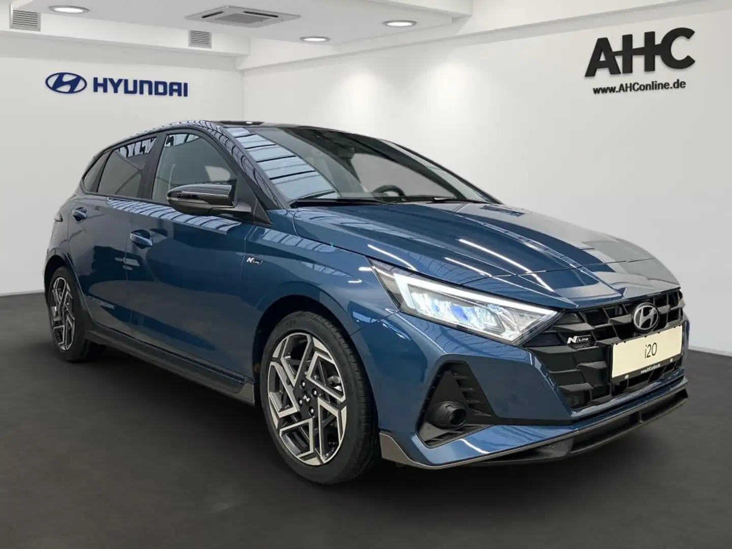 Hyundai i20 1.0 T-GDI 6-MT N-Line LM KlimaA Navi LED Blau - 2