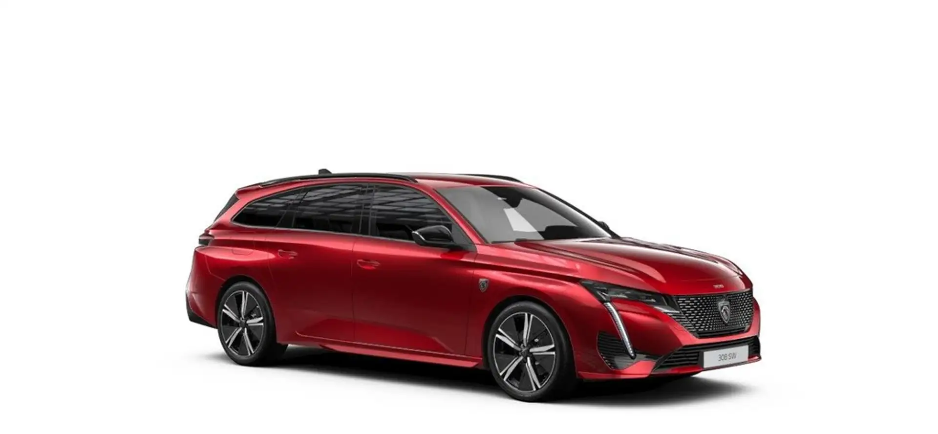 Peugeot 308 SW GT BHDI 130 EAT8 Piros - 2