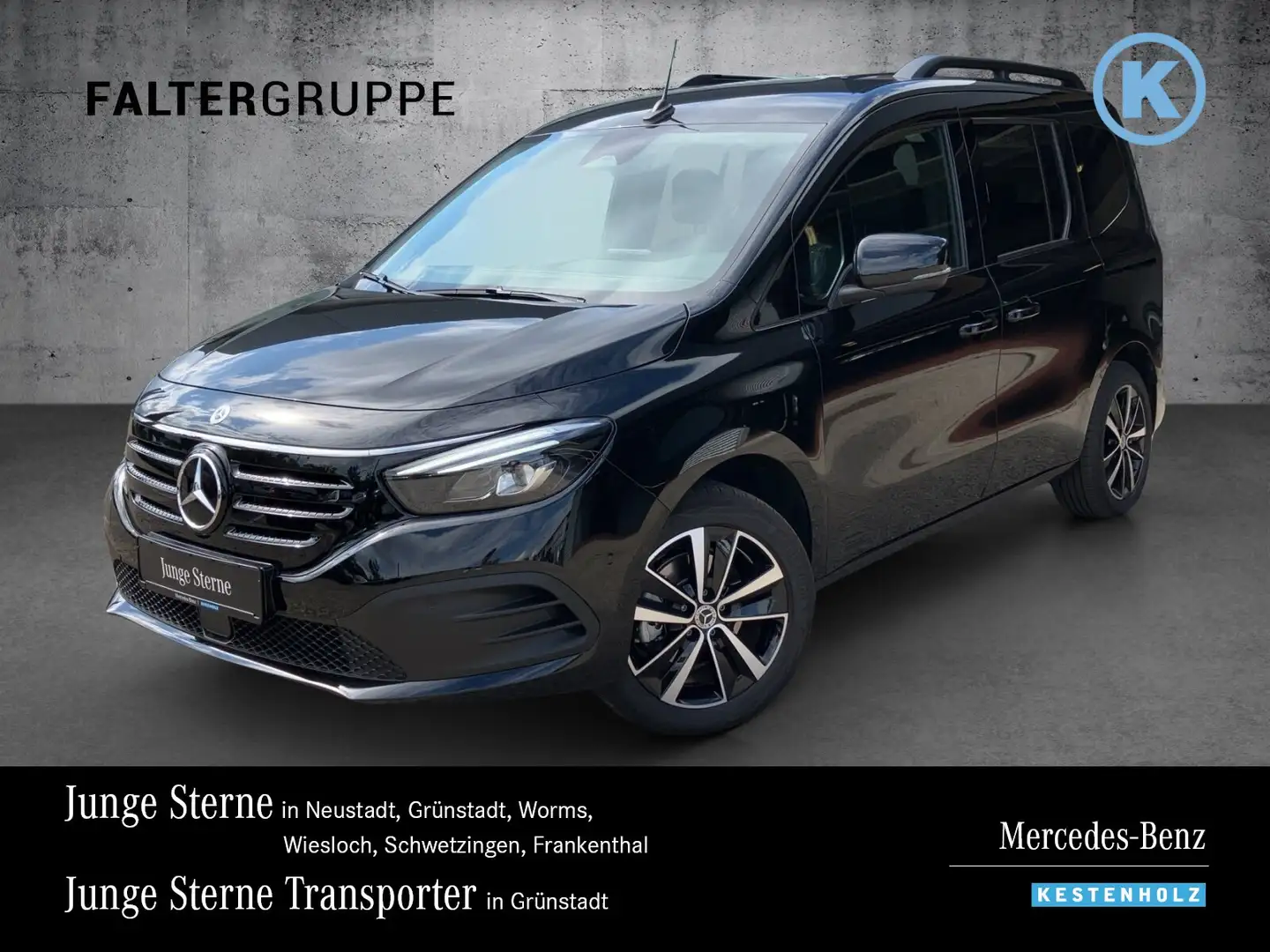 Mercedes-Benz EQT EQT 200 Progressiv Navi/LED/Kamera/AHK/Klima BC Negro - 1