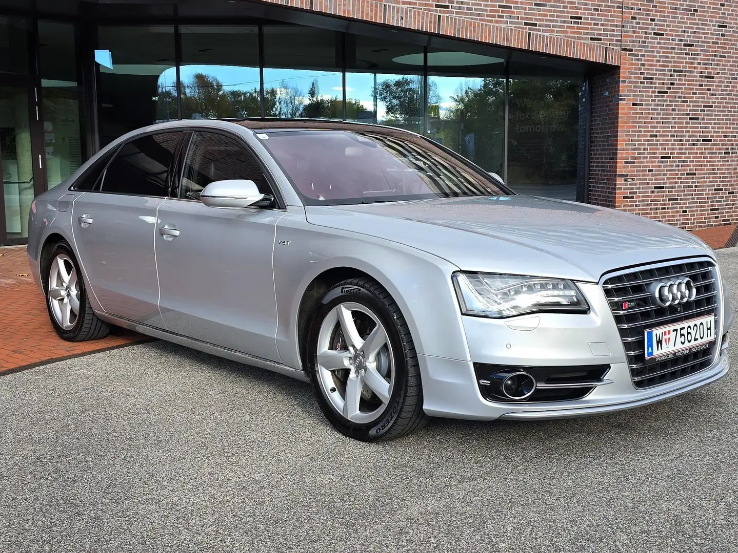 Audi A8 A8 4,2 TDI lang quattro Tiptronic Silber - 2