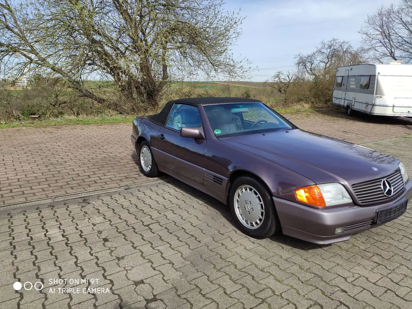 Mercedes-Benz SL 300 24 V Hardtop Fioletowy - 2