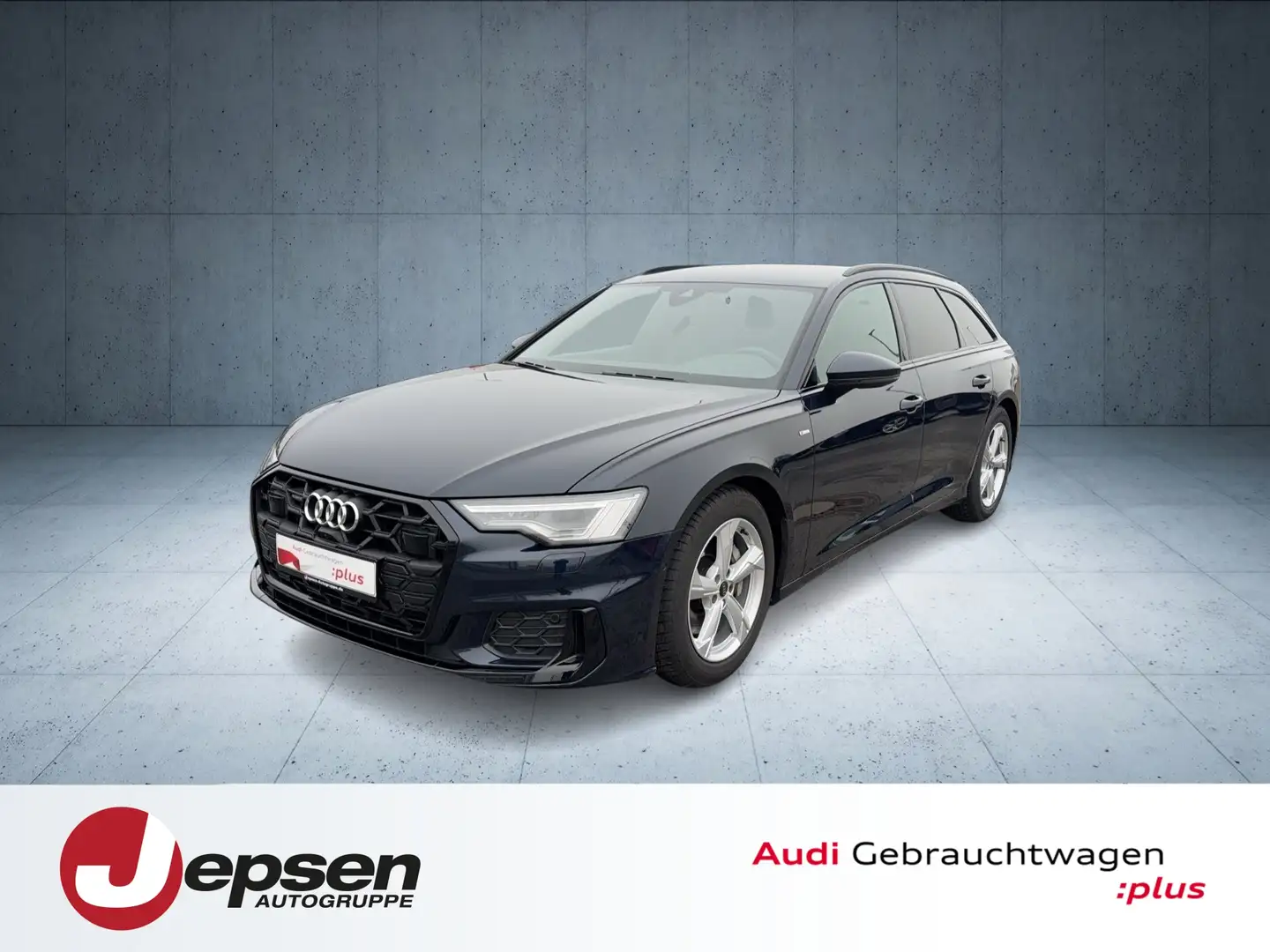 Audi A6 Avant Design S line 50 TDI qu tiptr Matrix ACC Blau - 1