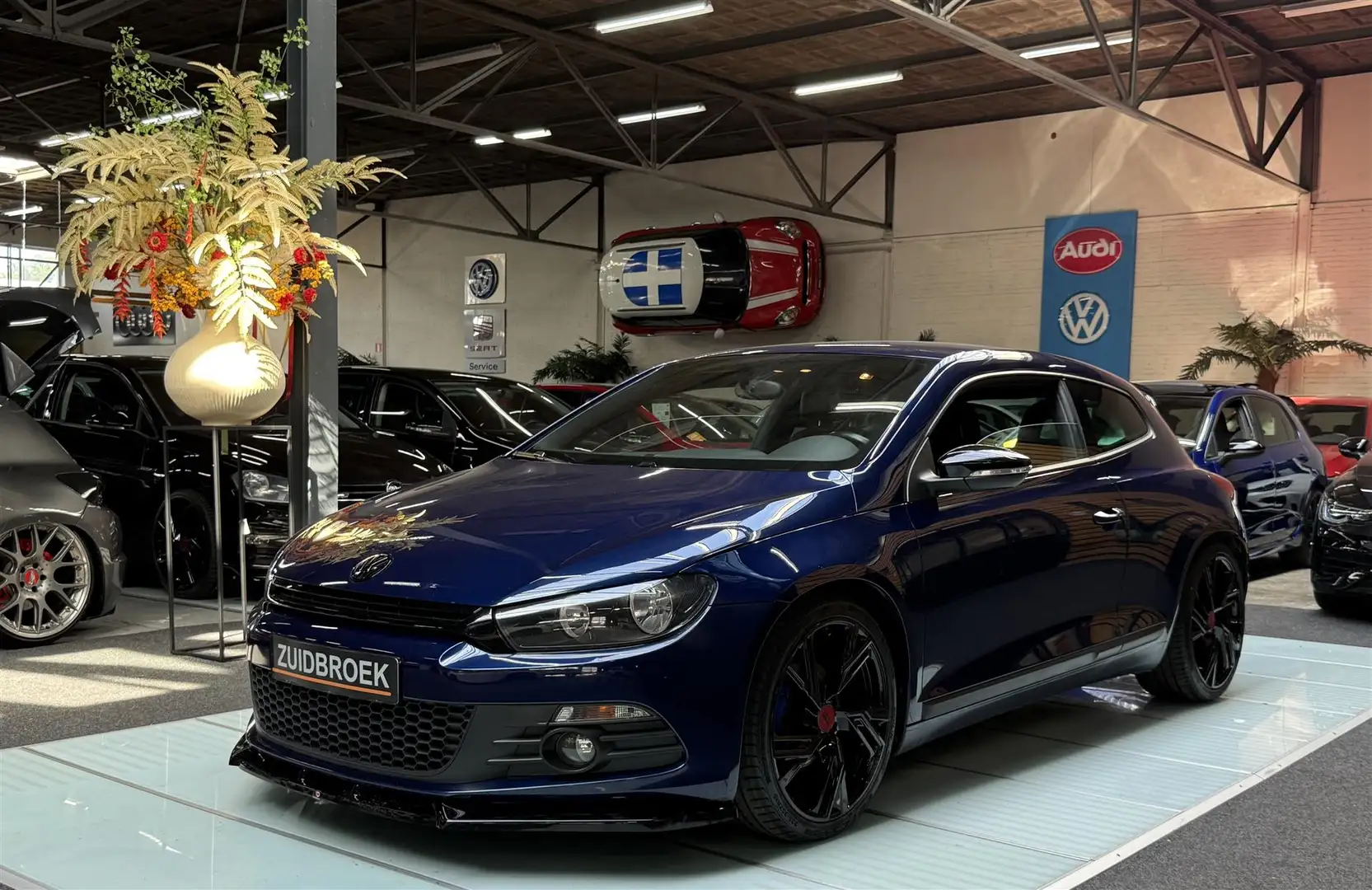 Volkswagen Scirocco 1.4 TSI 122PK Dynaudio Clima Cruise Blauw - 1