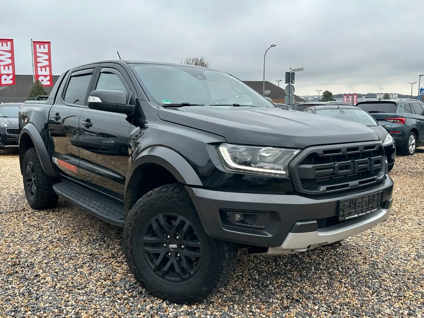 Ford Ranger Raptor Doppelkabine 4x4/AHK/TEMPO./AUTOM. Schwarz - 2
