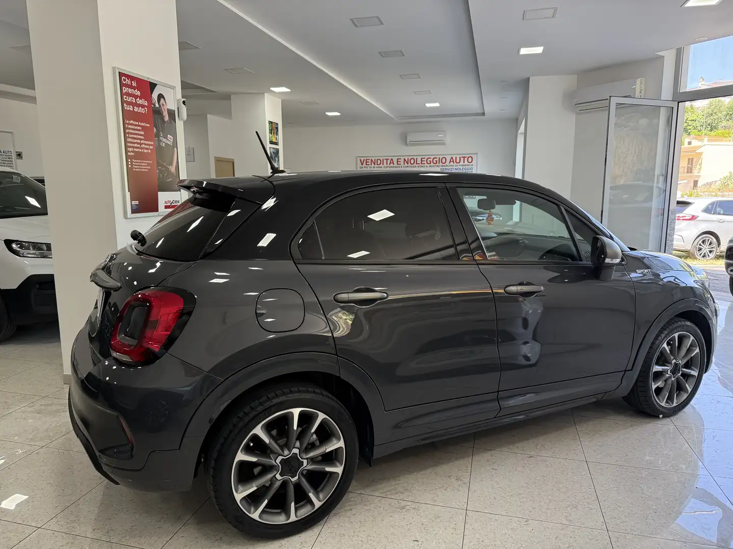 Fiat 500X 500X 1.3 MJTD 95 CV SPORT NEOPATENTATI TETTO NERO Gris - 2