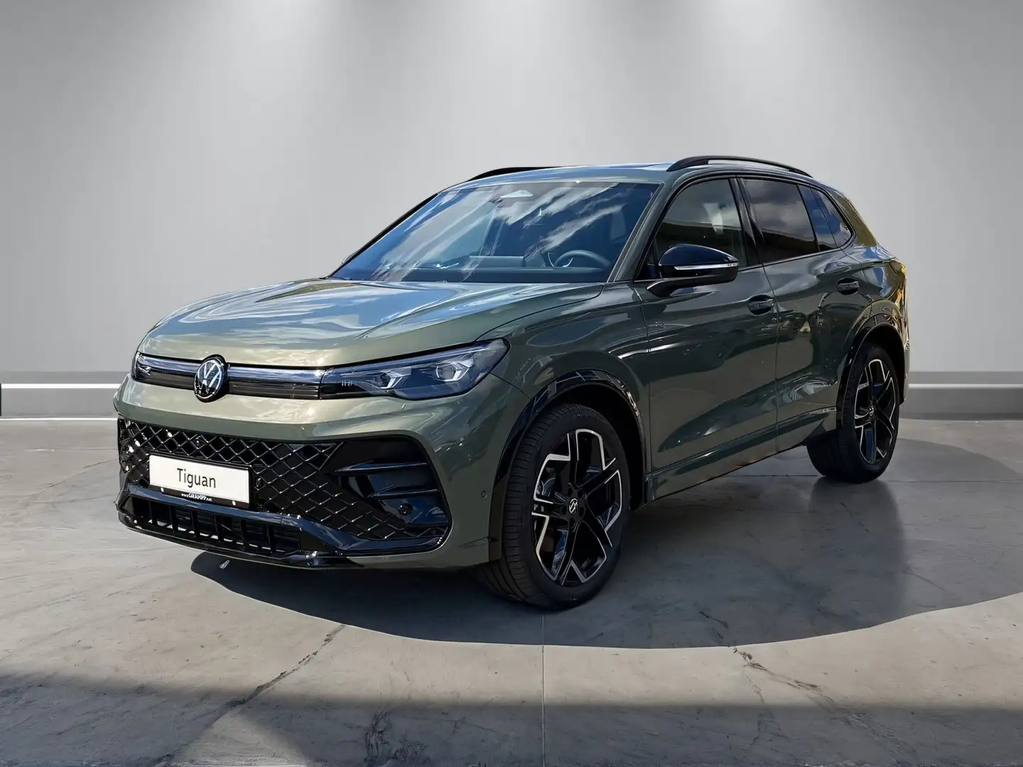 Volkswagen Tiguan R-Line 2,0 l TDI SCR AHK+PANO+KAMERA+NAVI Grün - 2