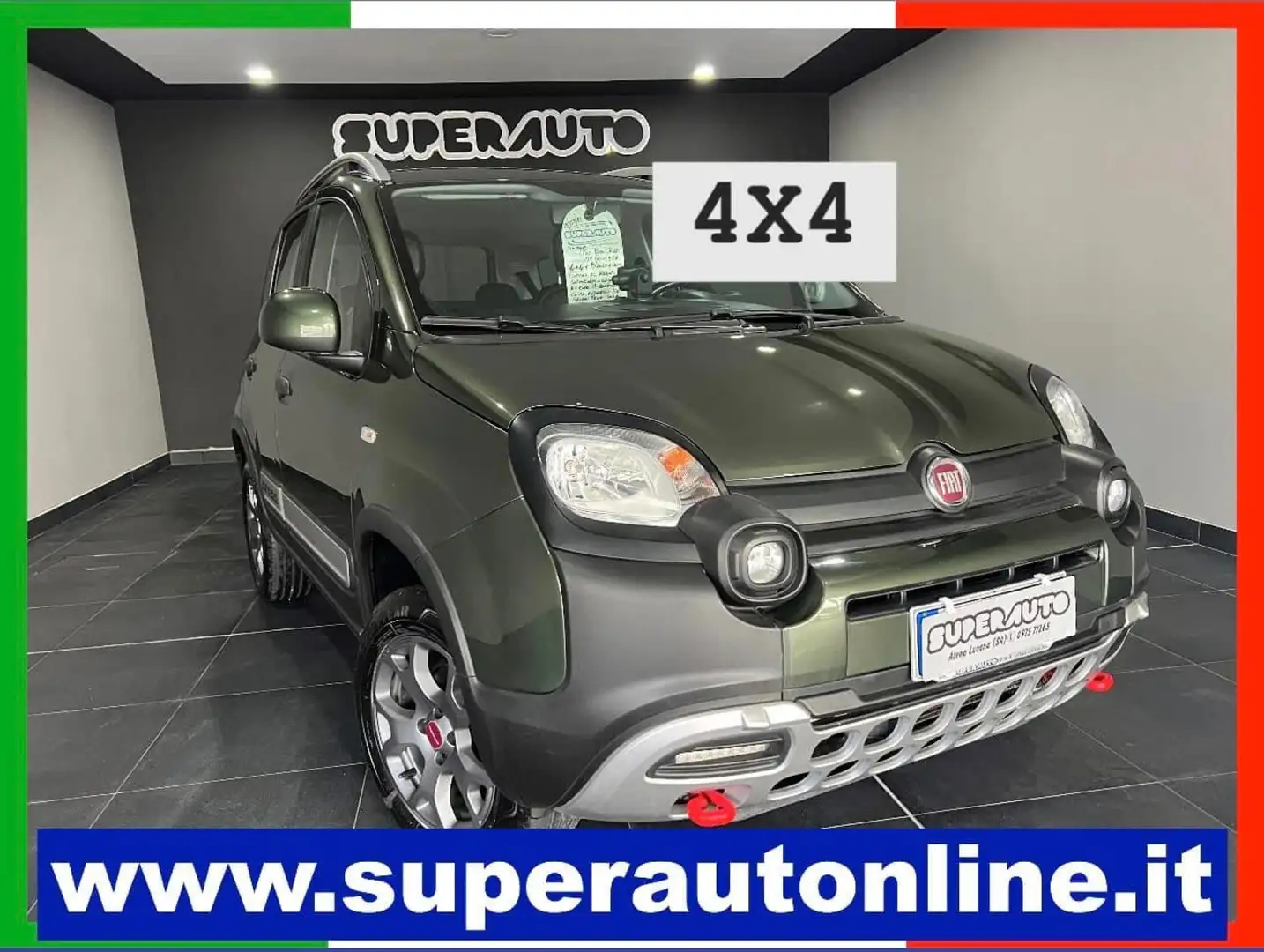 Fiat Panda Cross 0.9 TwinAir 85cv E 6d-T 4x4 Verde - 1