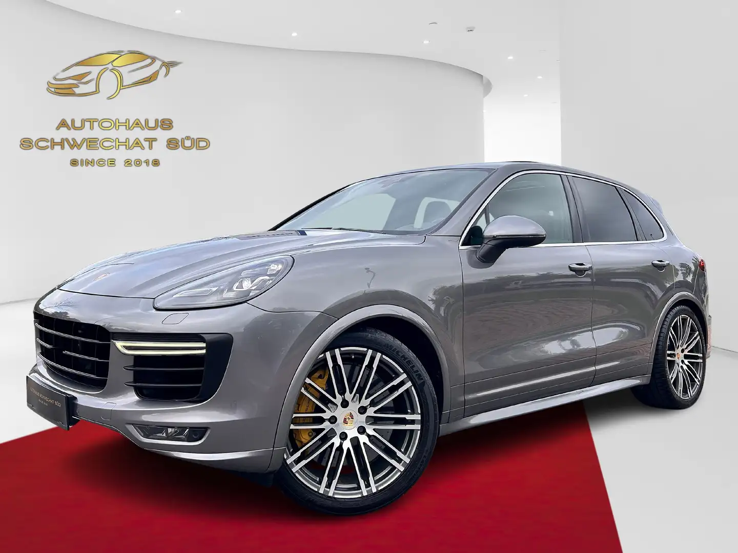 Porsche Cayenne II Turbo 4,8 // SPORTDESIGN-PAKET // KERAMIK // Grau - 2