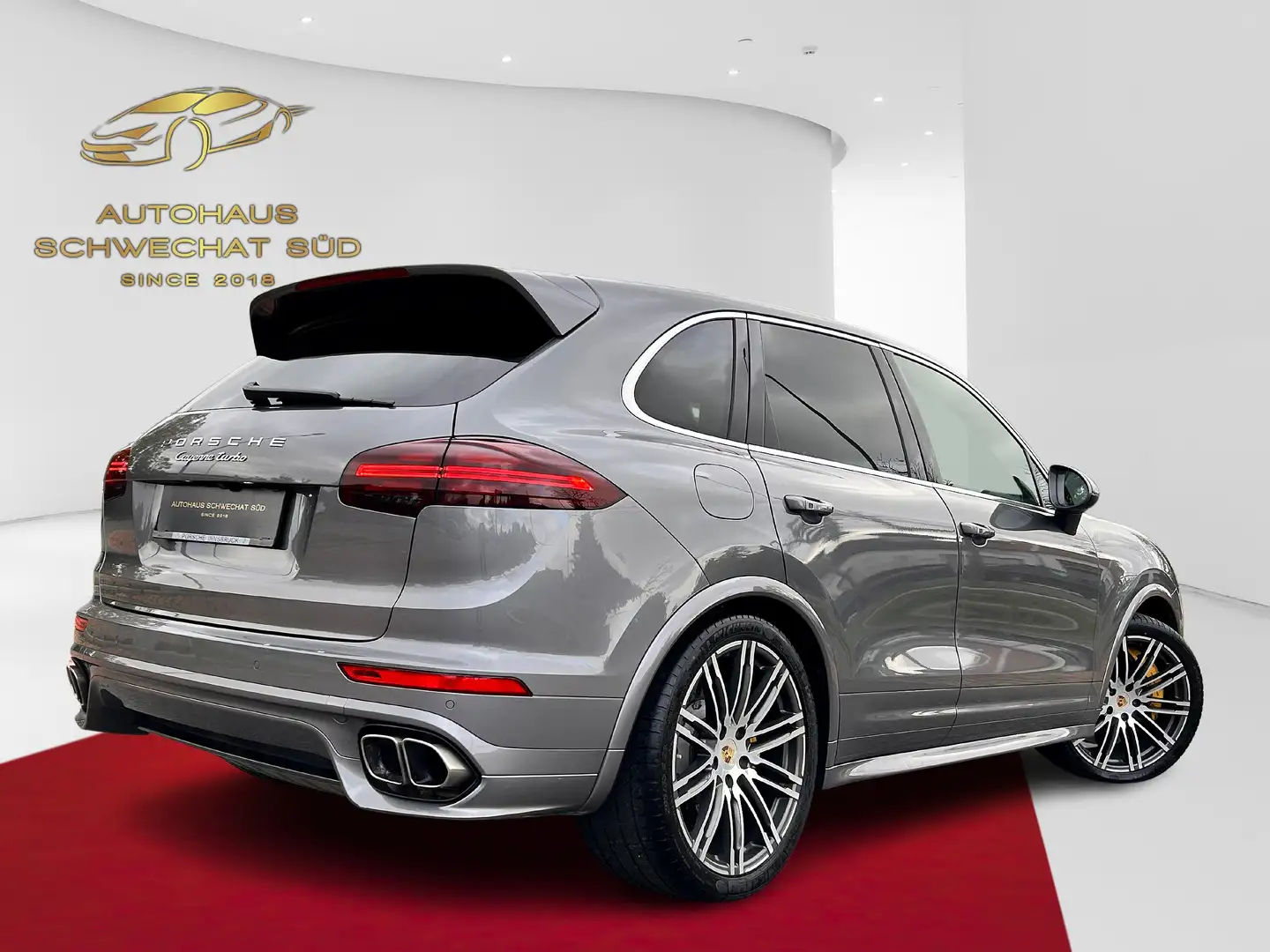 Porsche Cayenne II Turbo 4,8 // SPORTDESIGN-PAKET // KERAMIK // Grau - 1