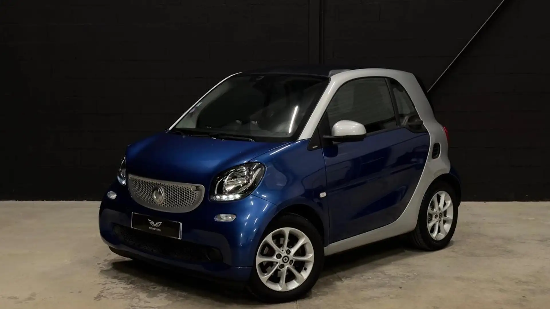 smart forTwo 453 Coupé Twinamic S\u0026amp;S 71 CV Zwart - 1