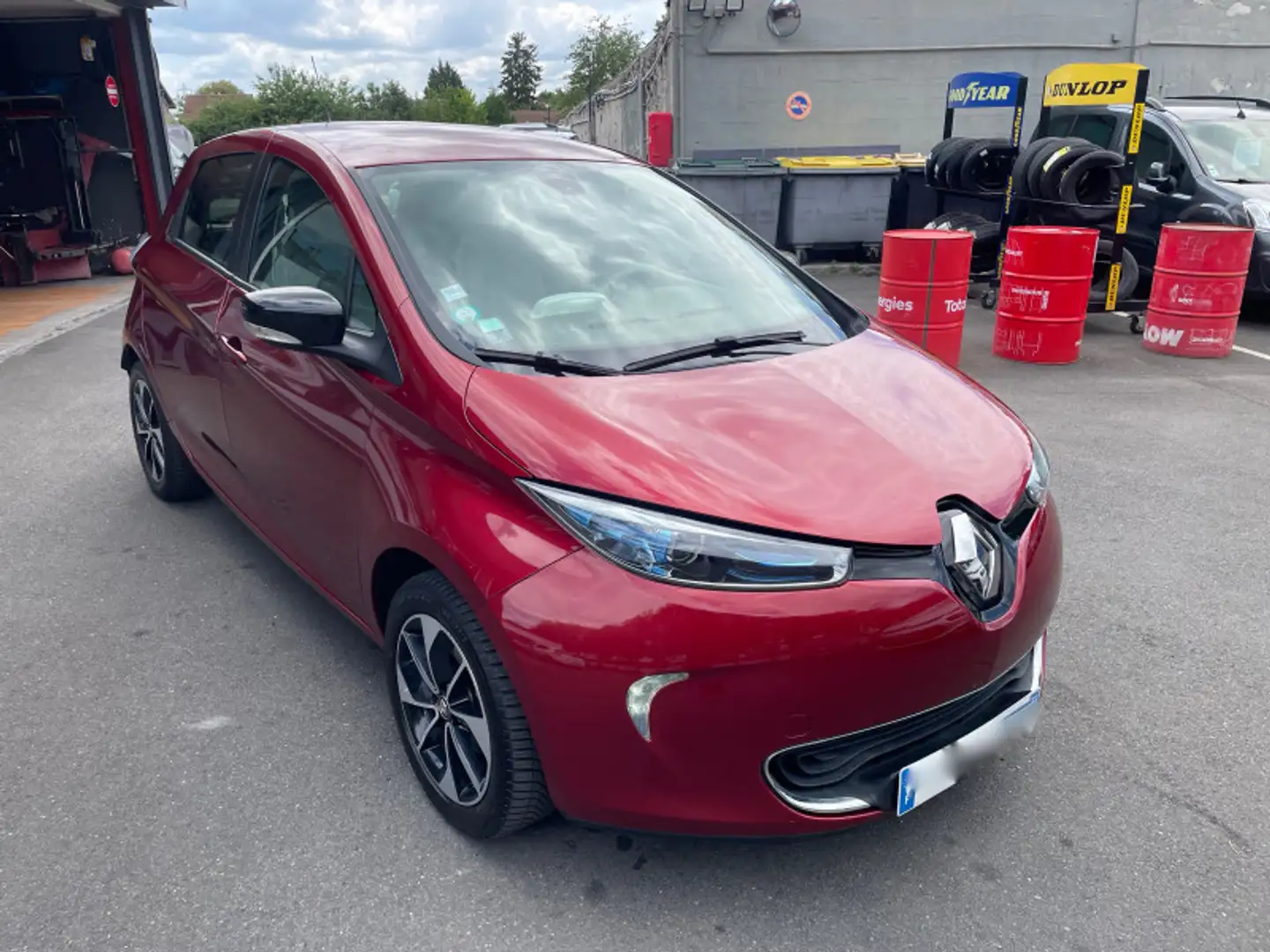 Renault ZOE ZEN CHARGE NORMALE R90 MY19 Rouge - 2