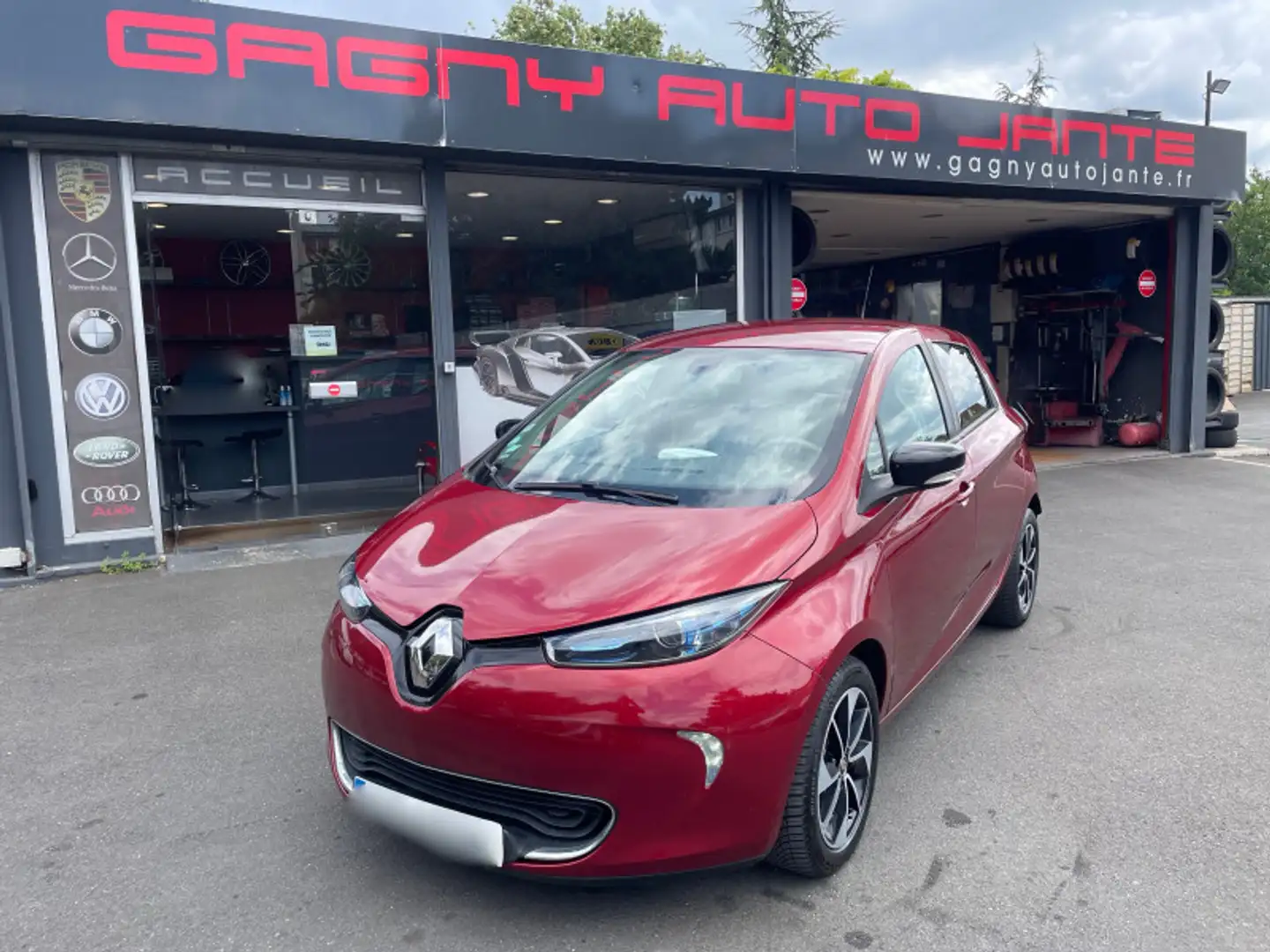 Renault ZOE ZEN CHARGE NORMALE R90 MY19 Rouge - 1