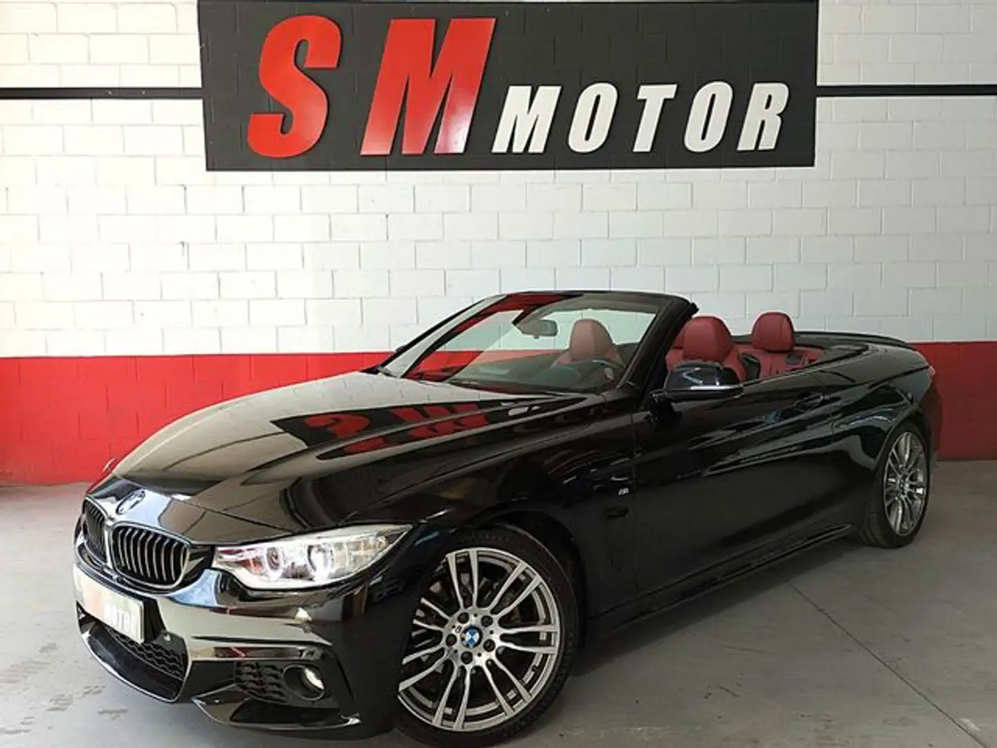 BMW 420 420dA Cabrio Negro - 1