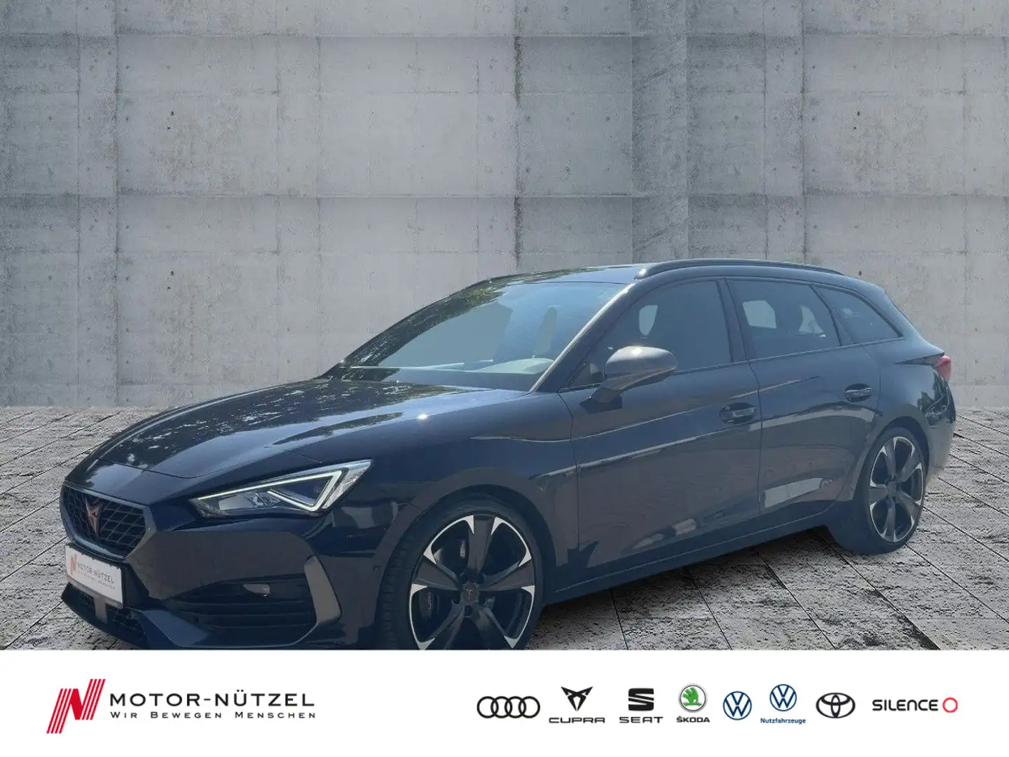 CUPRA Leon ST VZ 2.0 FSI DSG 4DRIVE LED+NAVI+ACC+SHZ Blauw - 1