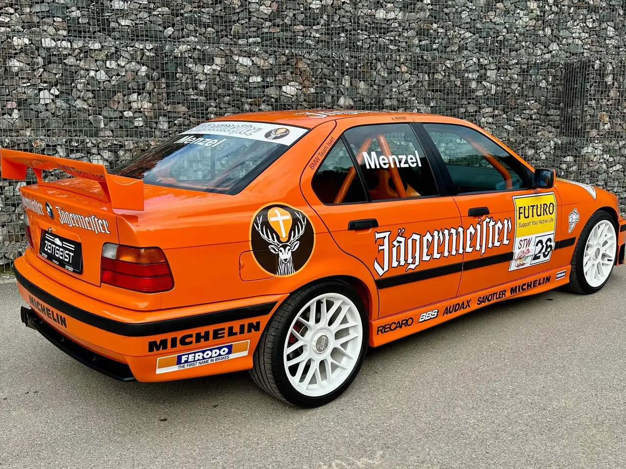 BMW 323i STW Replika,Jägermeister,RECARO,BBS, foto 8