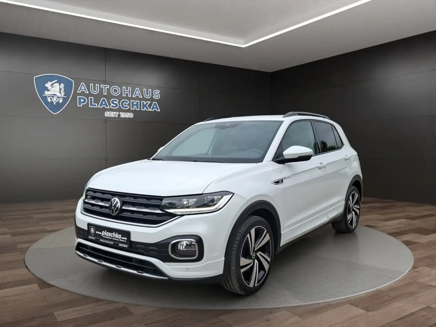 Volkswagen T-Cross 1.0 TSI R-Line PDC+NAVI+APP Klima Navi Weiß - 1
