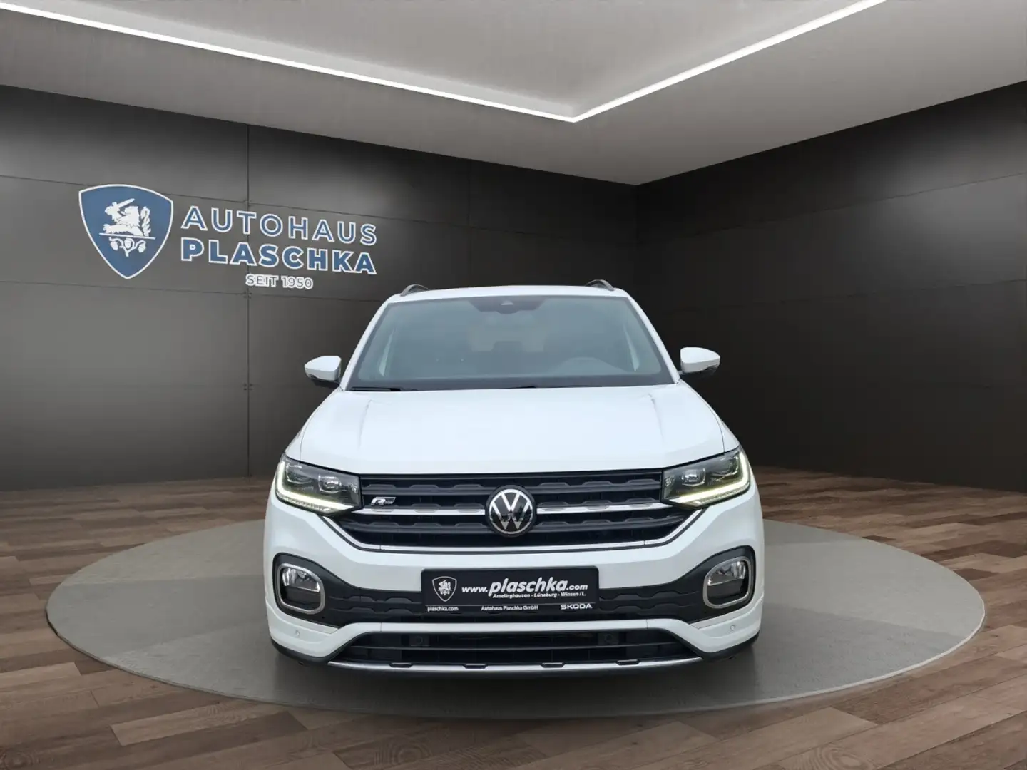 Volkswagen T-Cross 1.0 TSI R-Line LED+NAVI+KAMERA+APP Klima Navi Weiß - 2