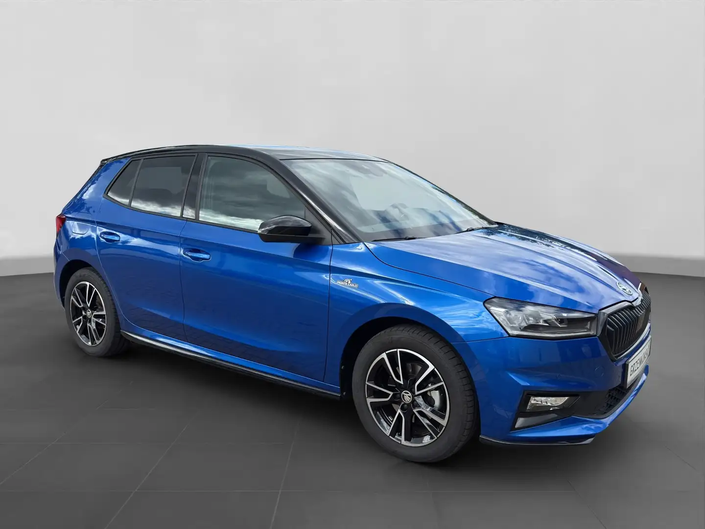 Skoda Fabia Monte Carlo1,0 TSI OPF LED,RKF,BEH.FRONTSHEIBE Bleu - 1