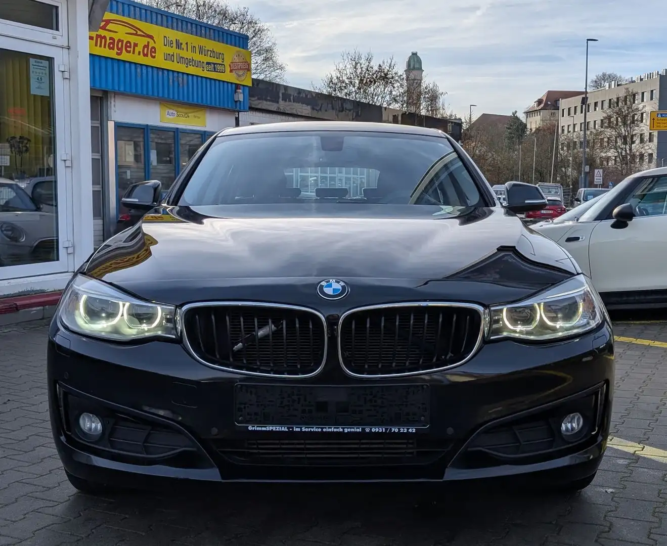 BMW 320 320d GT SportLine*2.Hd*Temp*BiXen*RKam*TÜV*EU6 Fekete - 2