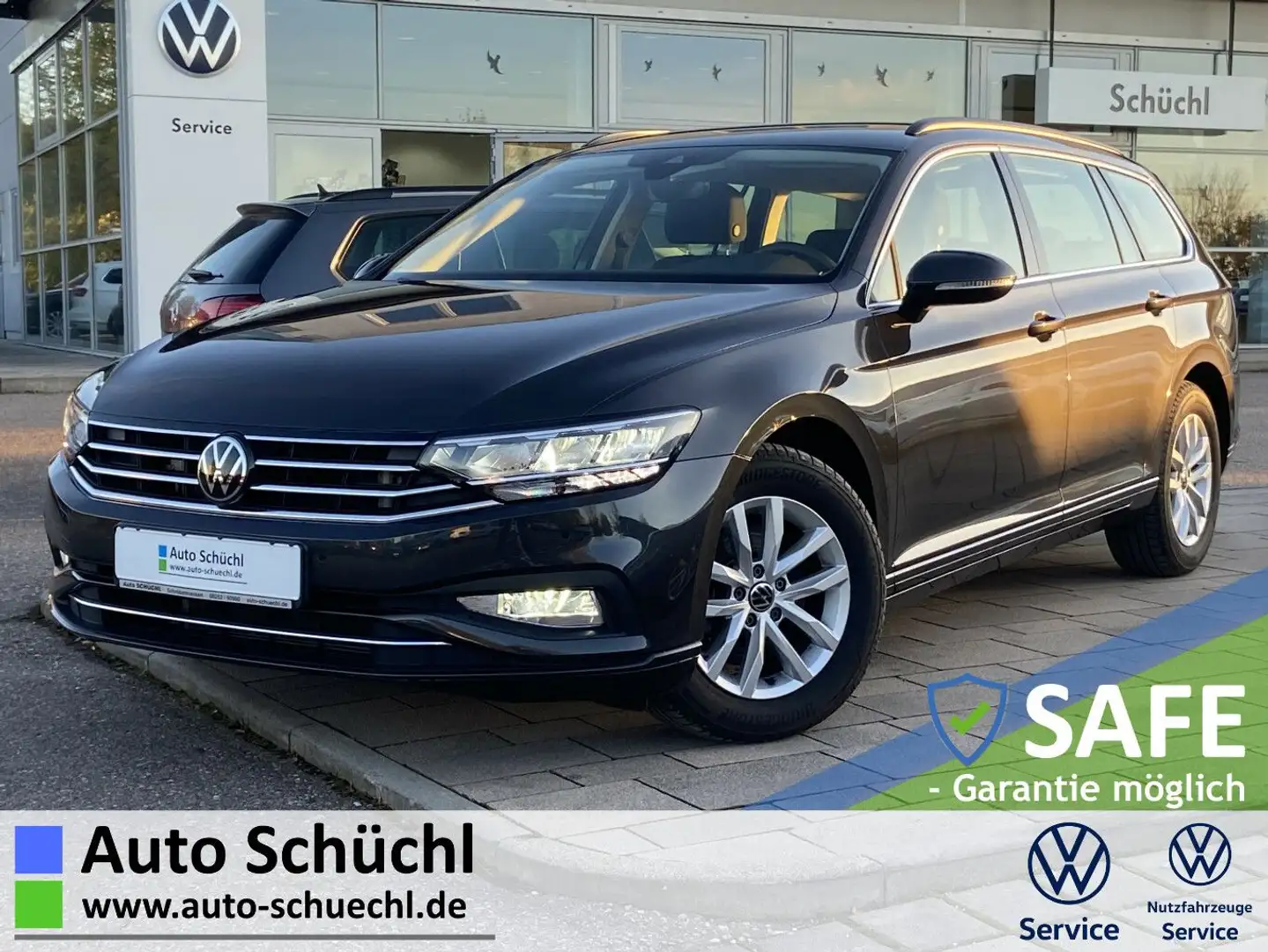 Volkswagen Passat Variant 2.0 TDI DSG Business NAVI+LED+KAM Grau - 1