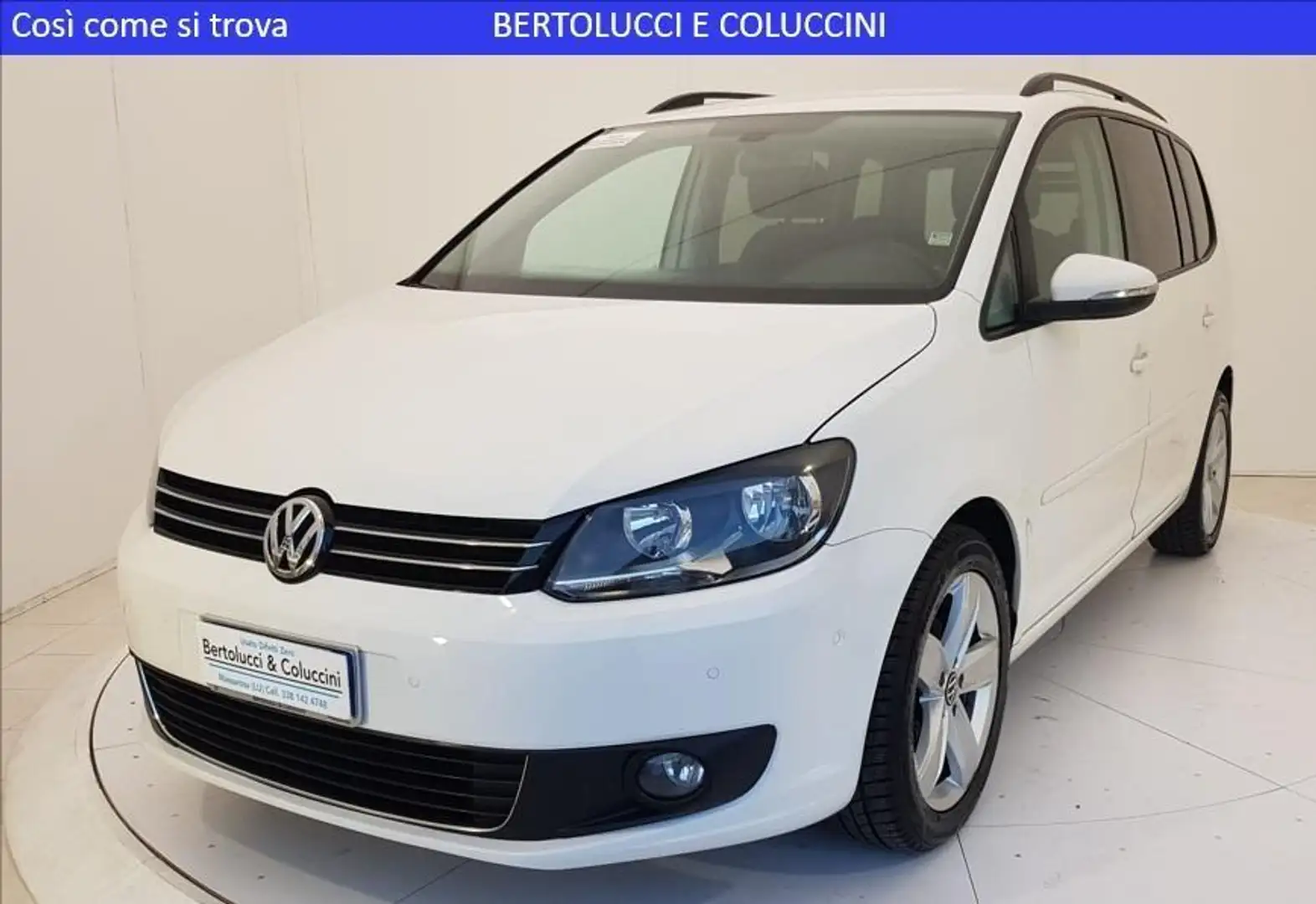 Volkswagen Touran Business 1.6 TDI Comfortline Blanc - 1