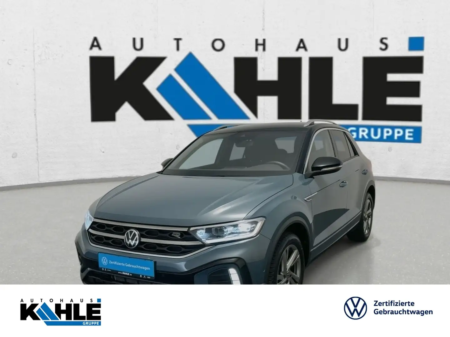 Volkswagen T-Roc 2.0 TDI DSG R-Line Klima Navi Rückfahrkamera Blau - 1