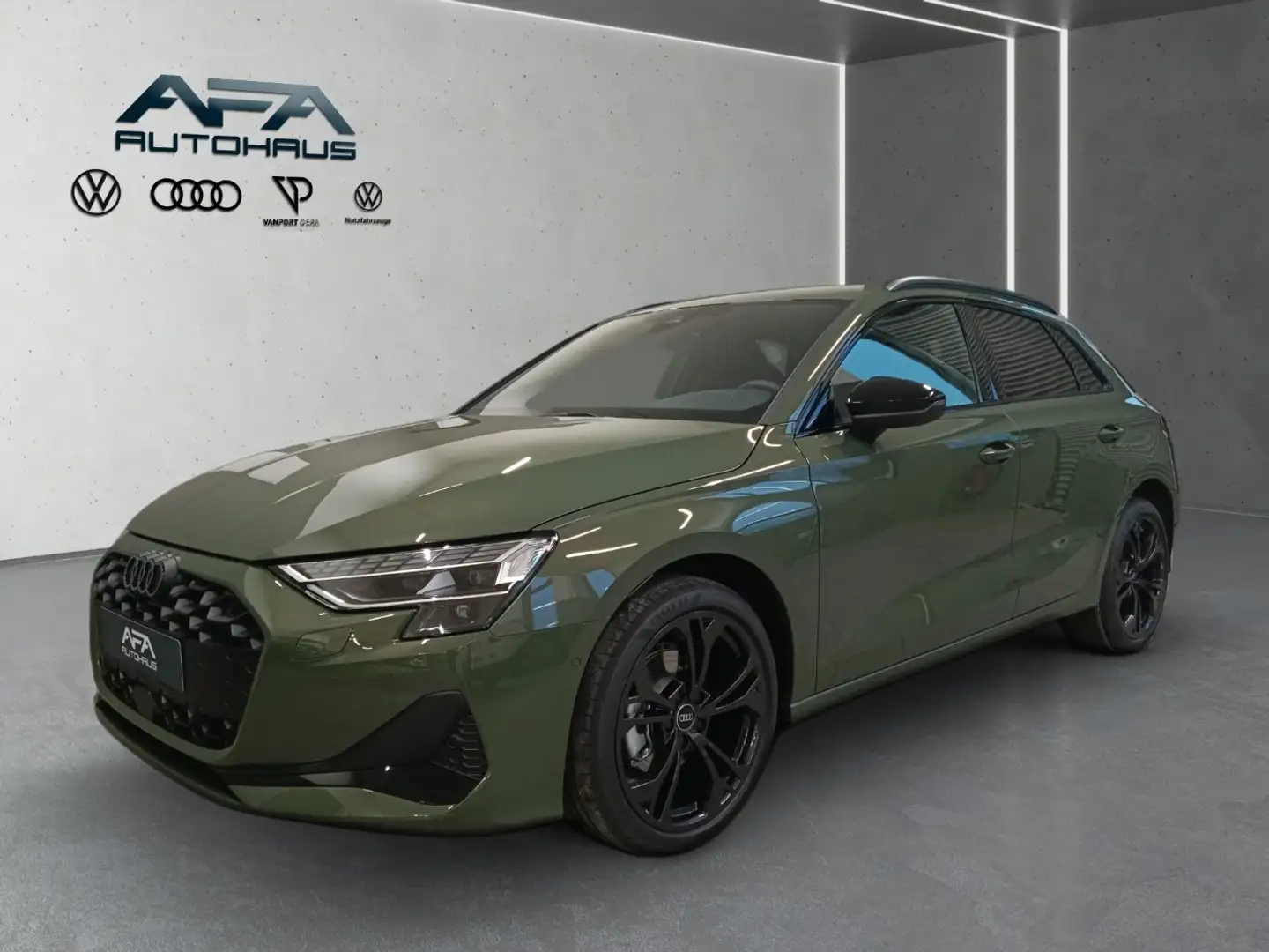 Audi A3 Sportback 35 TDI Advanced S tronic S-LineINT*RFK*A Grün - 2