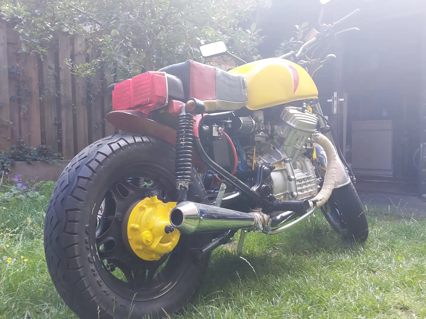 Honda CX 500 Blanc - 1