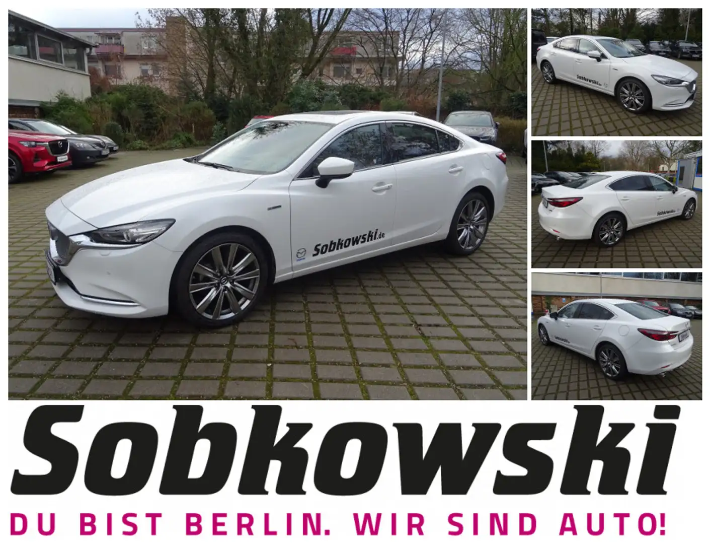 Mazda 6 2.5L SKYACTIV G 194 6AT 20THANNIVERSARY SUNROOF Weiß - 1