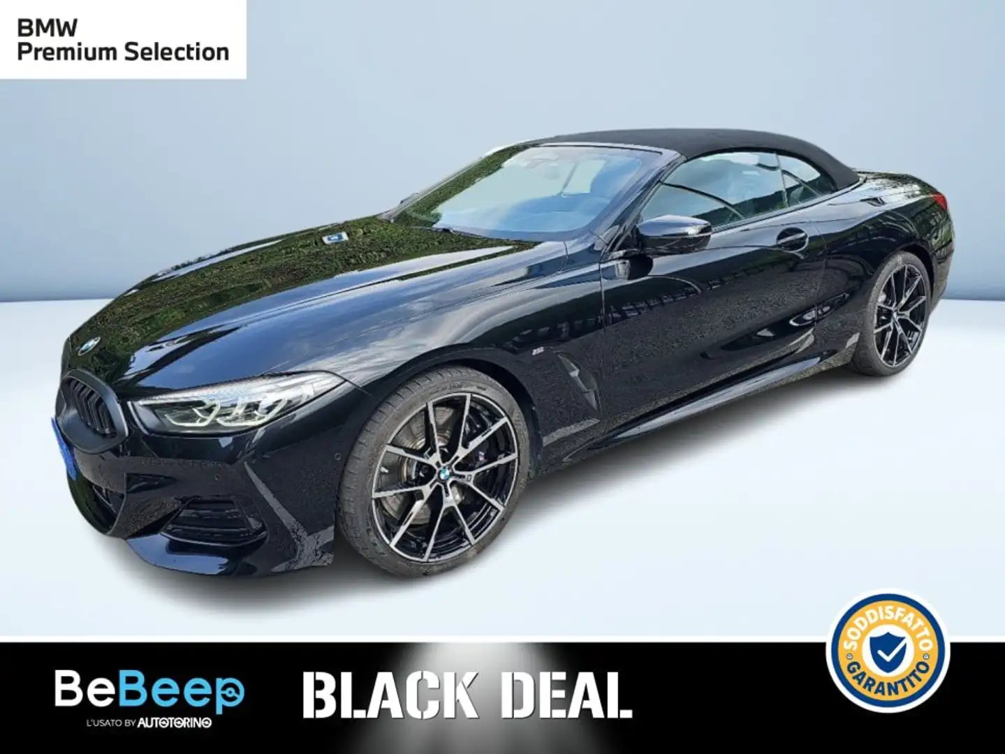 BMW 840 840D CABRIO MHEV 48V XDRIVE MSPORT PRO AUTO Schwarz - 1