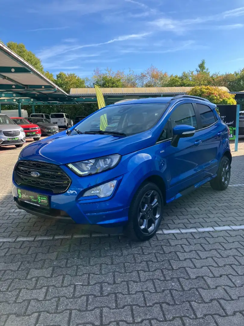 Ford EcoSport 1.0 EcoBoost ST-Line *Kamera*beh.Lenk*LM Blau - 2