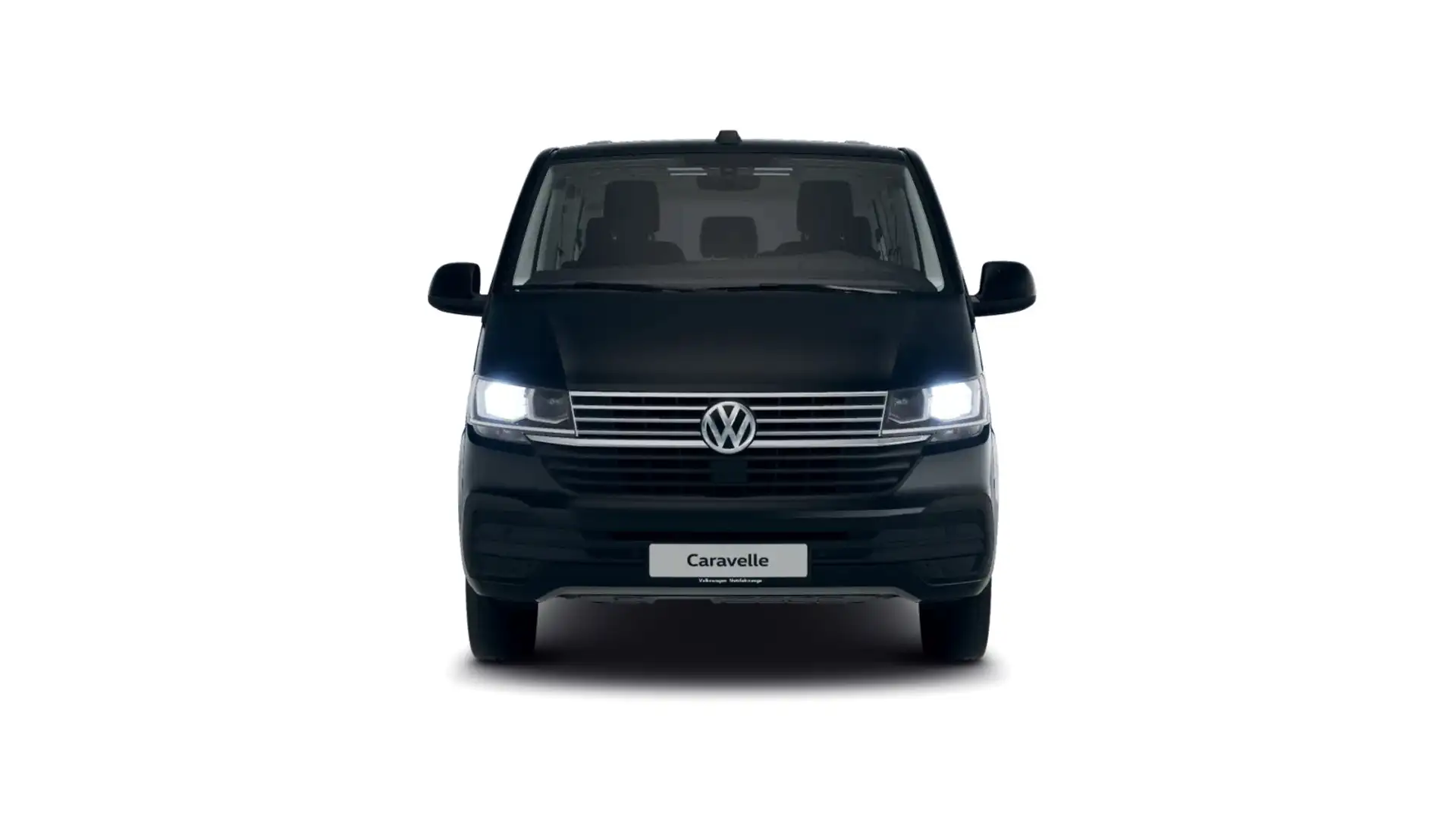 Volkswagen T6.1 Caravelle LR 2.0 TDI DSG 8-Sitzer NAVI AHK Schwarz - 2