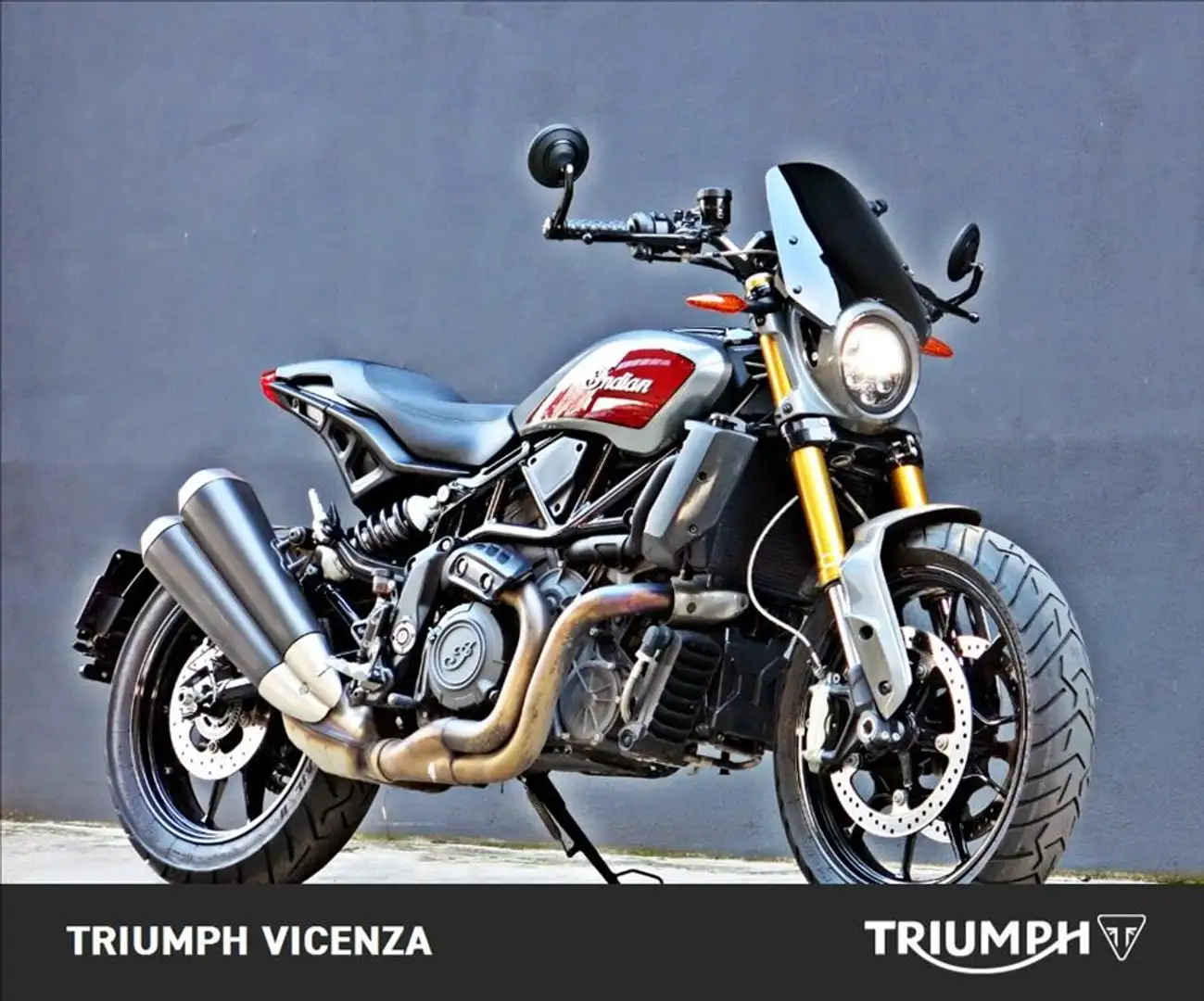 Indian FTR 1200 S Abs Rosso - 2