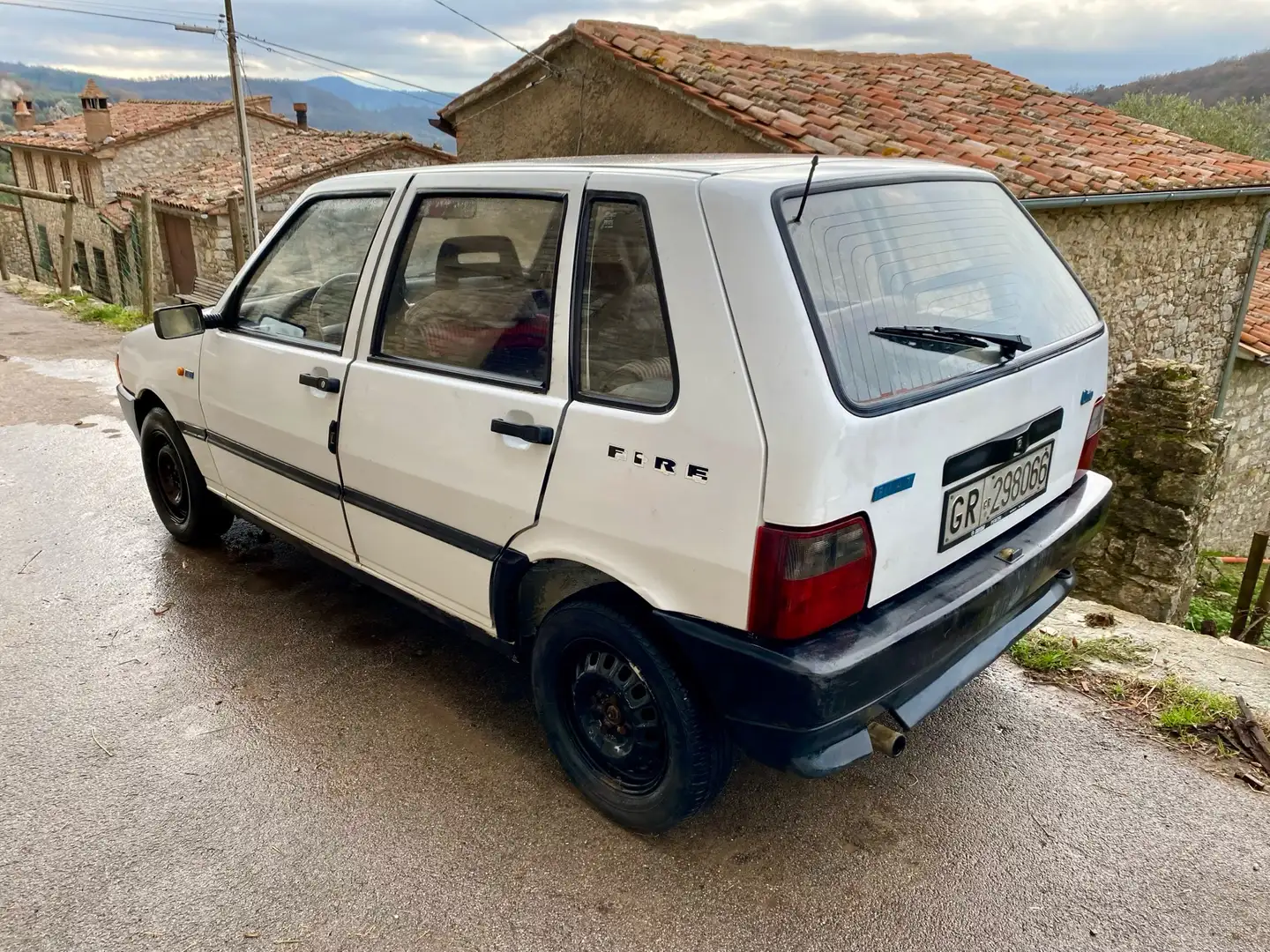 Fiat Uno 5p 1.0 Fire 45cv my89 Bílá - 2