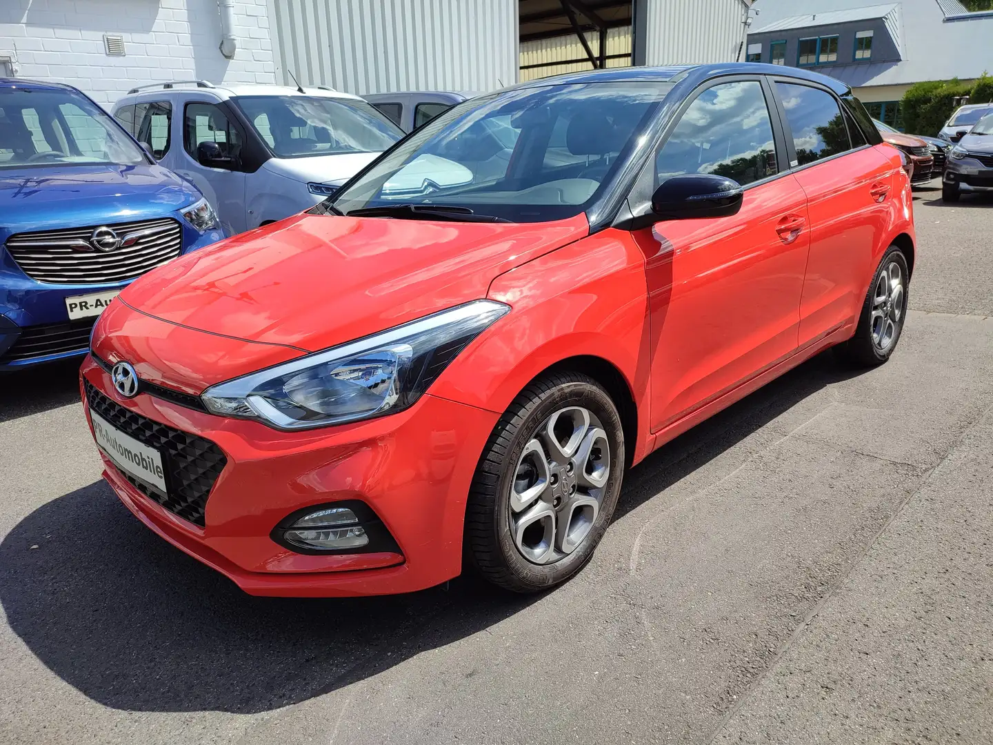 Hyundai i20 1.0 T-GDI DCT Klimaaut/Navi/Alu/PDC+Cam Rot - 1