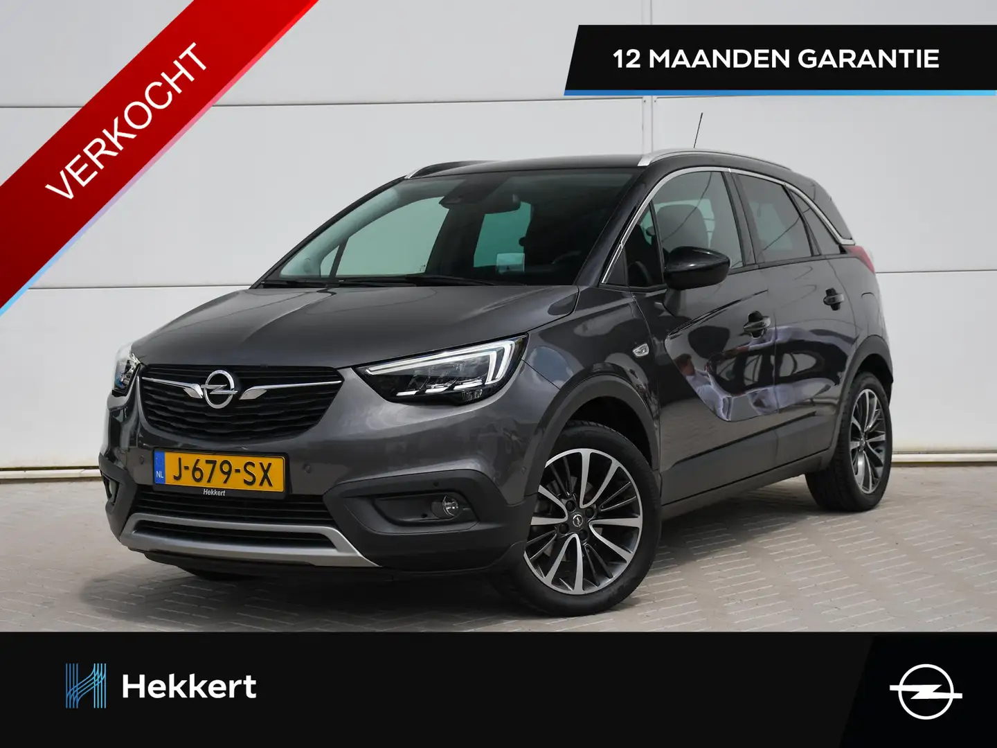 Opel Crossland X Ultimate 1.2 Turbo 130pk Automaat HUD | 17''LM | D Gris - 1