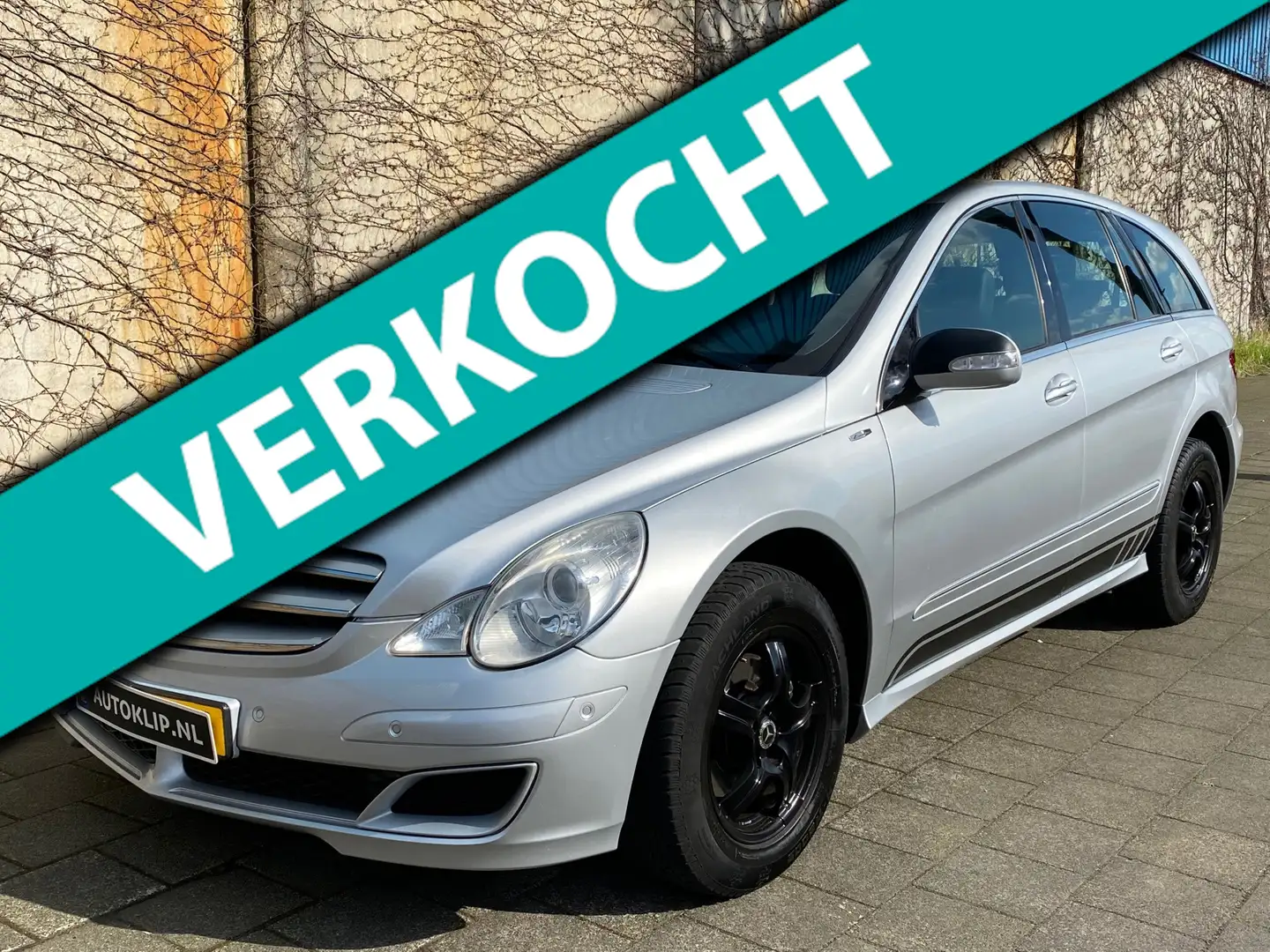 Mercedes-Benz R 350 4-Matic|6 Persoons|Automaat|Carplay| Gris - 1