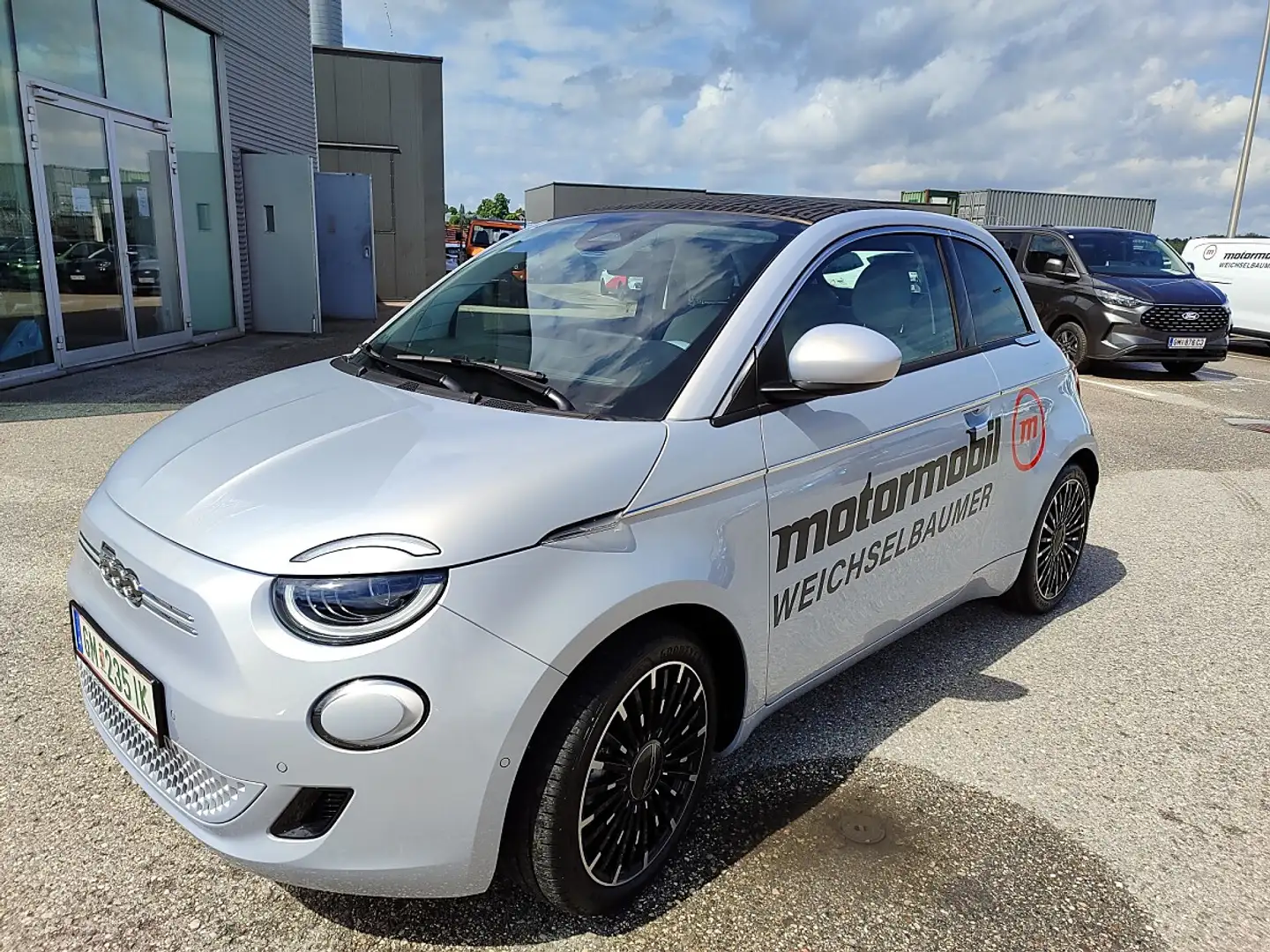 Fiat 500C Elektro Cabrio 42 kWh La Prima Blau - 1