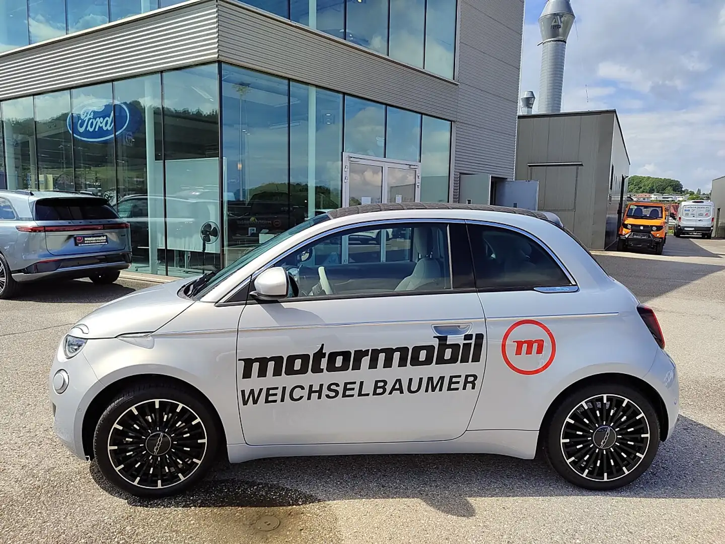 Fiat 500C Elektro Cabrio 42 kWh La Prima Blau - 2